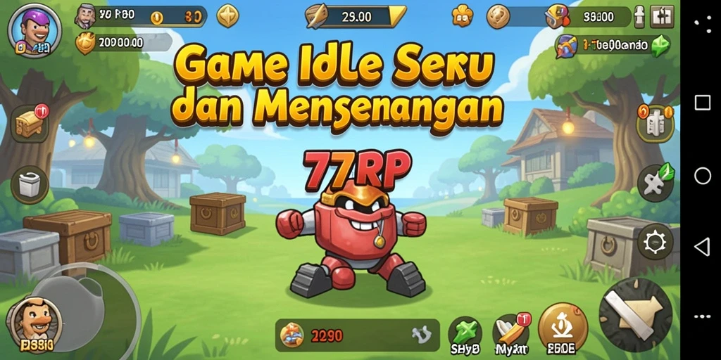 Gameplay menarik dan menyenangkan dari 77RP dengan karakter yang aktif.