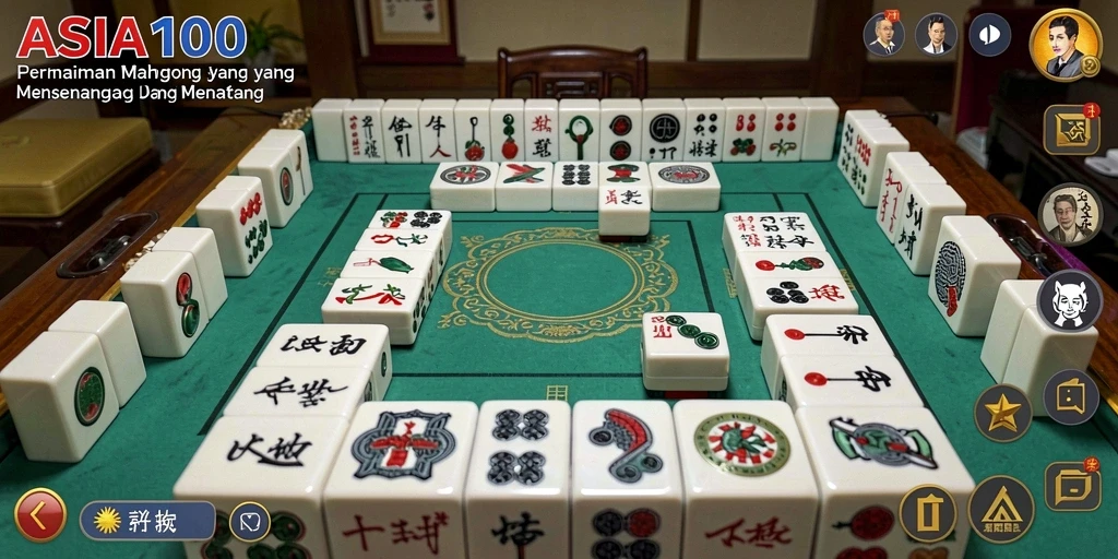 Gameplay ASIA100 dengan grafis menarik dan menantang.