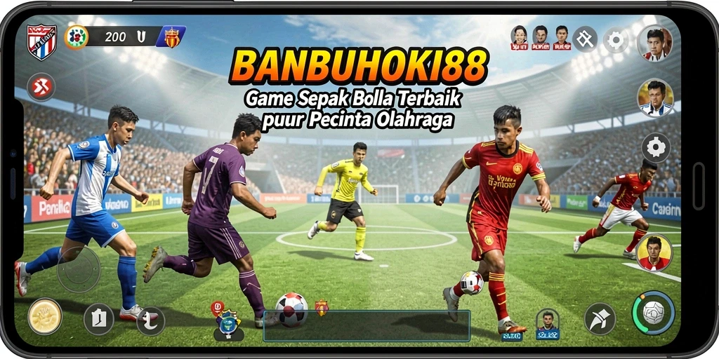 Tangkapan layar gameplay <strong>BANBUHOKI88</strong> yang menampilkan aksi seru di lapangan.