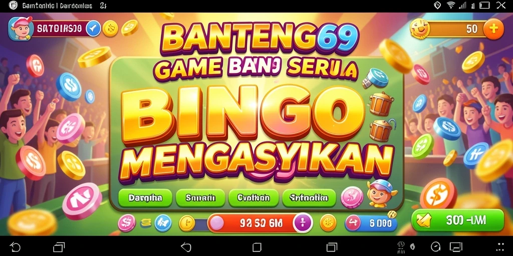 Tampilan utama gameplay BANTENG69 yang menarik dan penuh warna.
