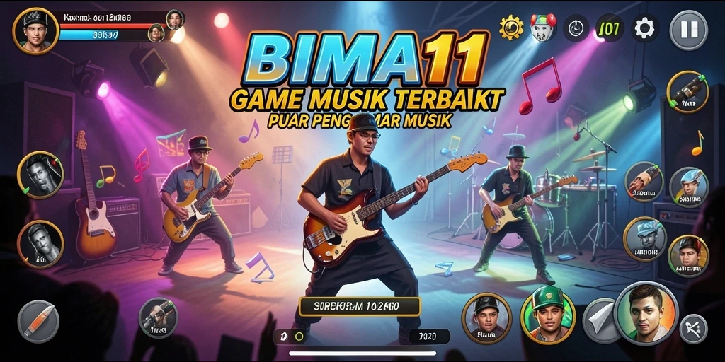 Tampilan gameplay BIMA11 yang seru dan interaktif.