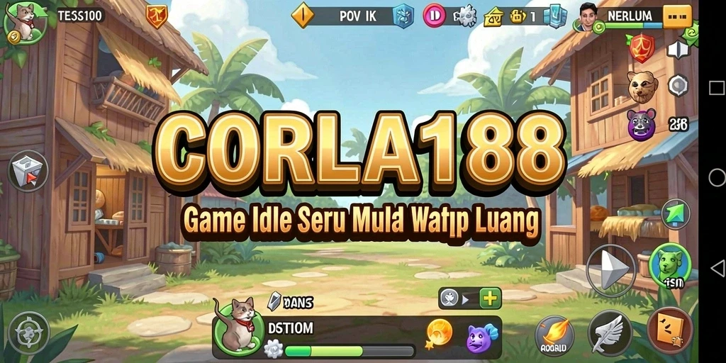 Tampilan gameplay seru dan menarik di CORLA188.