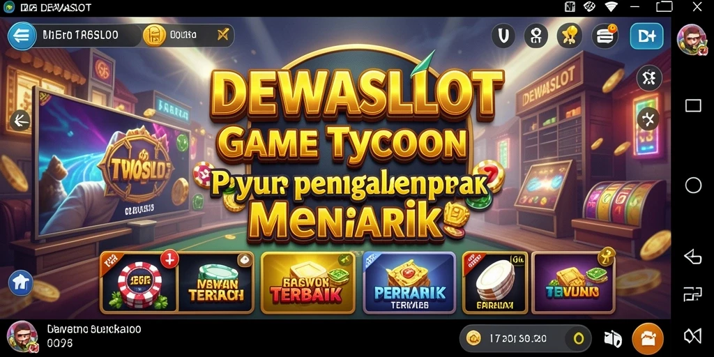 Tampilan menarik dari gameplay DEWASLOT yang memikat para pemain Tycoon.
