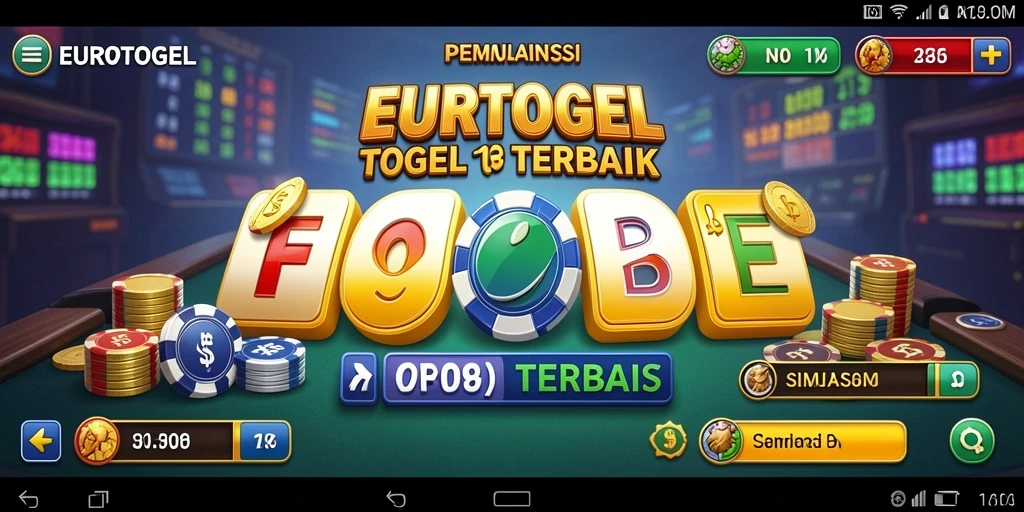 Gameplay EUROTOGEL dengan antarmuka interaktif dan menarik.