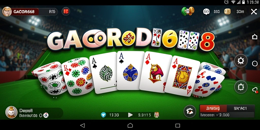 Tangkapan layar gameplay seru GACOR668 dengan tampilan menarik.