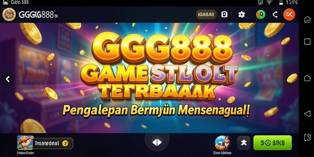 Tampilan gameplay GGG888 yang menarik dan penuh warna.