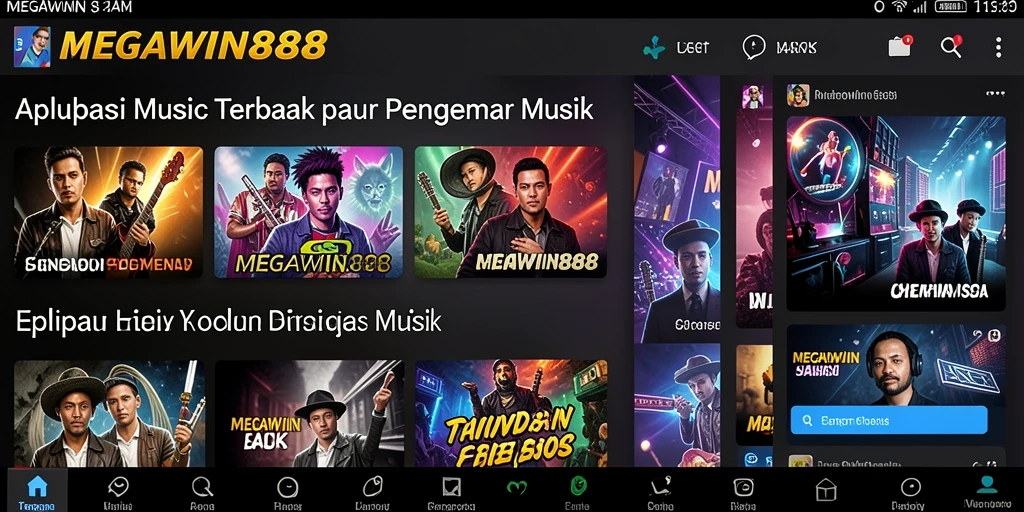 Tampilan gameplay MEGAWIN888 yang seru dan interaktif.