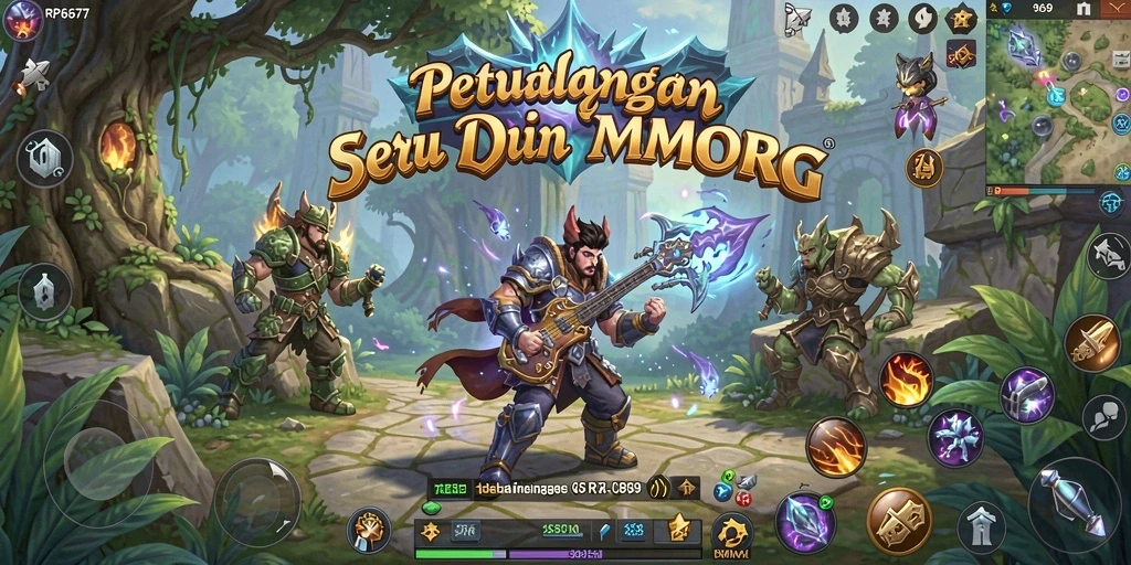 Screenshot utama RP6677 menampilkan gameplay yang seru dan imersif.