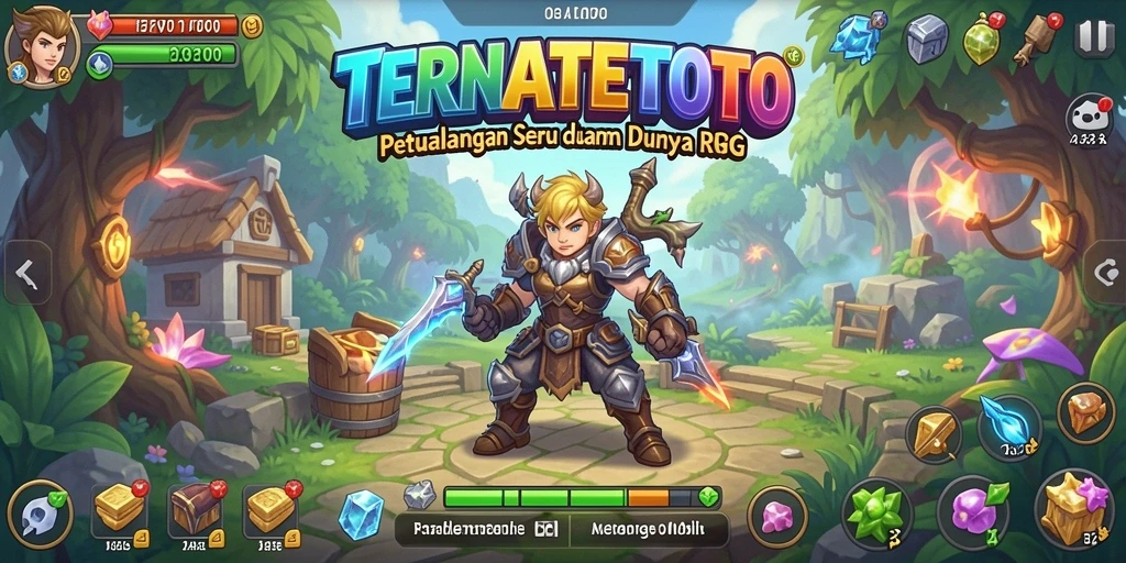 Tampilan gameplay TERNATETOTO yang penuh aksi dan petualangan.